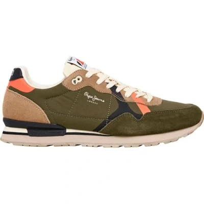 Abbildung von Pepe Jeans BRIT Cover Sneaker low, Herren, Größe: 42, Range green Schuhe