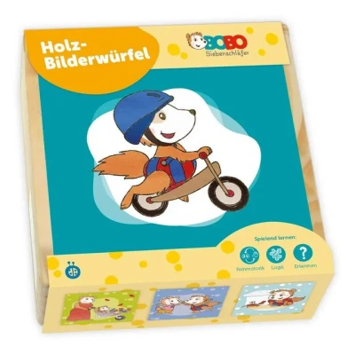 Abbildung von Trötsch Verlag Puzzle Bobo Siebenschläfer Bilderwürfel Puzzle, Puzzleteile