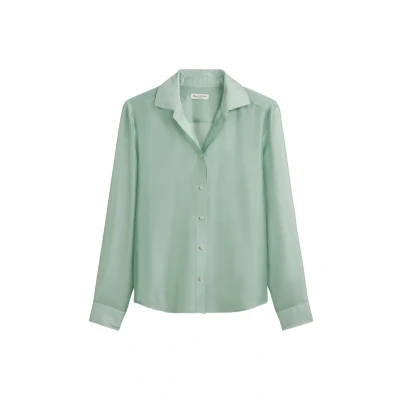 Abbildung von Marc O&#039;Polo Hemdbluse, Damen, Größe: 34, Dusty mint