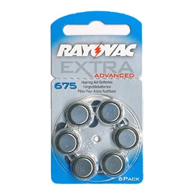 Abbildung von Rayovac Acoustic Special HA675, PR44, 4600 Hörgeräte Batterie