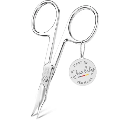 Abbildung von TITANIA Nagelschere Solingen mit Turmspitze (9,5cm) Extra scharfe und dünne Haut &amp; Professionelle Maniküre Schere Made in Germany (Solingen)