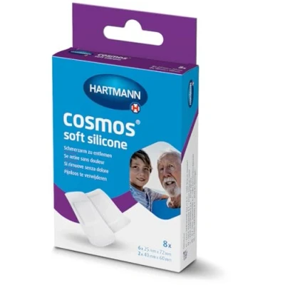 Abbildung von Cosmos soft Silicone Pflasterstrips 2 Gr 8 St