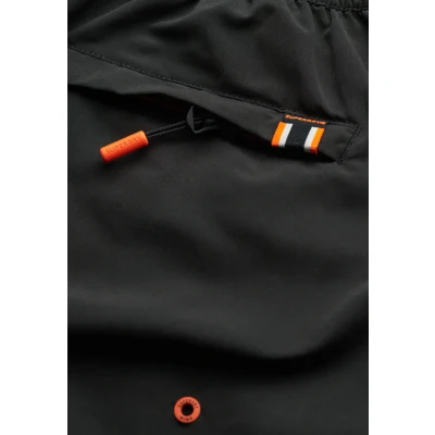 Abbildung von Superdry Board Badeshorts, Herren, Größe: Small, Black