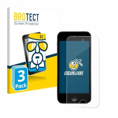 Abbildung von BROTECT Schutzglas für Apple iPod Touch (Gen.5/6/7) (3 Stück) Schutzfolie Panzer Folie Glas [Extrem Kratzfest 9H, Anti Fingerprint,