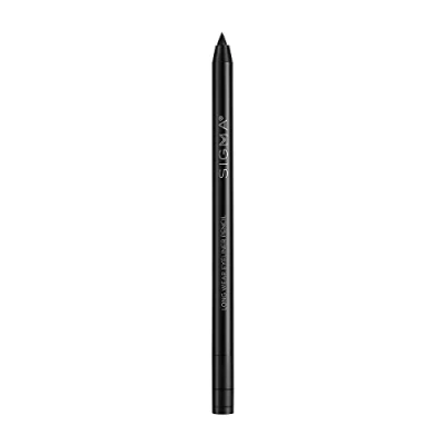Abbildung von Sigma Beauty Langhaftender Eyeliner Stift Professioneller Make up mit feiner Präzisionsspitze und glattem, mattem Finish für makellose, langanhaltende Anwendung (Wicked Black)