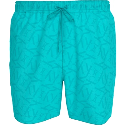 Abbildung von Calvin Klein Swimwear Badeshorts MEDIUM DRAWSTRING PRINT mit Allover Logodruck