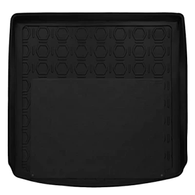 Abbildung von Kofferraumwanne mit Ladekantenschutz passend für VW Golf 8 Variant/Seat Leon Sportstourer ab 9/2020 (hoher Boden) AZUGA AZ26000037