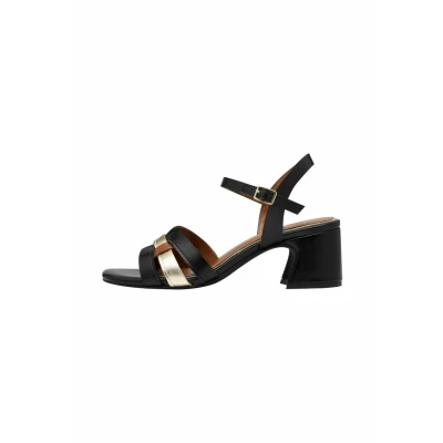 Abbildung von Marco Tozzi Riemensandalette, Damen, Größe: 38, Black comb Schuhe