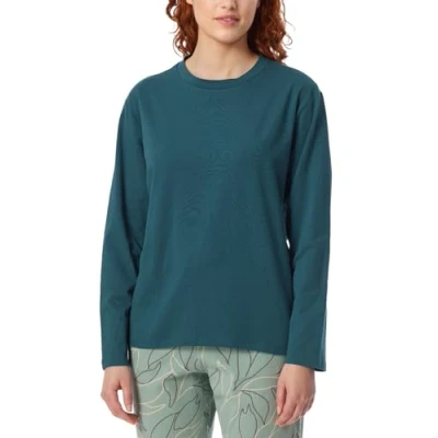 Abbildung von Schiesser MIX Relax Nachtwäsche Shirt, Damen, Größe: 38, Petrol