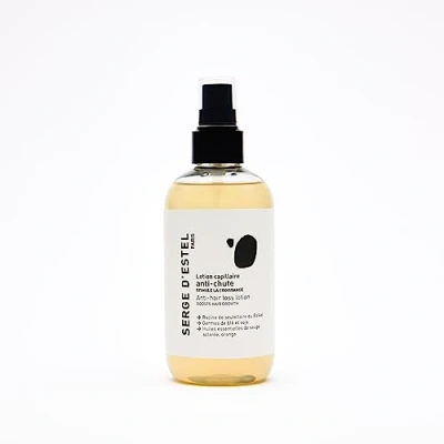Abbildung von SERGE D&#039;ESTEL PARIS Anti Haarausfall Spray Lotion stärkt das Haar und fördert Wachstum Rizinusöl Vitamin E, 200ml