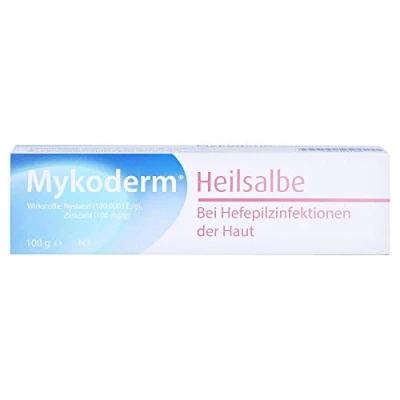 Abbildung von Mykoderm Heilsalbe mit Nystatin &amp; Zinkoxid 100 g