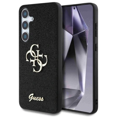 Abbildung von Samsung Galaxy S25 Plus Hülle Kunststoff Guess Hard Case/Backcover Handyhülle Schwarz