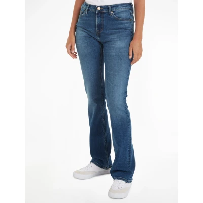 Abbildung von Tommy Jeans Maddie Bootcut, Damen, Größe: 26x32, Denim medium