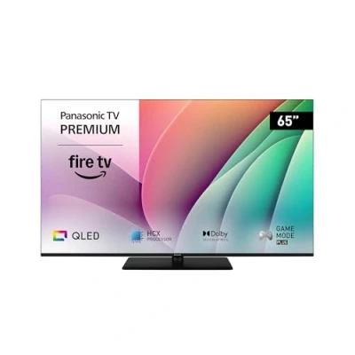 Abbildung von Panasonic TV 65W80AEZ, W80 Serie 65 Zoll 4K Ultra HD LED Smart TV, 2024, Fire Dolby Vision &amp; Atmos, Game Mode Plus, Alexa Sprachsteuerung, Airplay, Schwarz