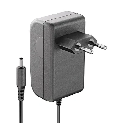Abbildung von ledscom.de 24W LED Netzteil für Stecksystem Atom, Stecker, 24V DC, schwarz, IP20, Trafo, Netzstecker, Netzadapter, Stecker Netzkabel, Transformator, Treiber, Transformator