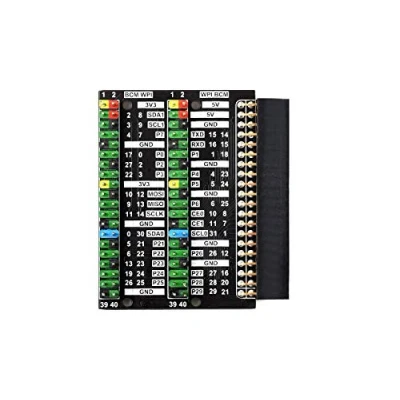 Abbildung von Waveshare 400 GPIO Header Compatible with Raspberry Pi Adapter Expansion 2X 40PIN