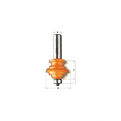 Abbildung von CMT ORANGE TOOLS 956.801.11 VIELFACH PROFIL FRÄSER HM D=38.1X28 S=12