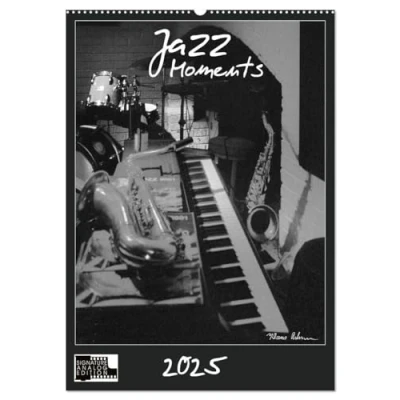 Abbildung von Jazz Moments (Wandkalender 2025 DIN A2 hoch), CALVENDO Monatskalender
