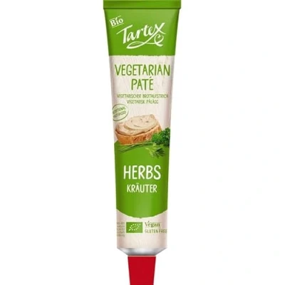 Abbildung von Tartex Organic Herb Pate Tube 200 g (Pack of 4)