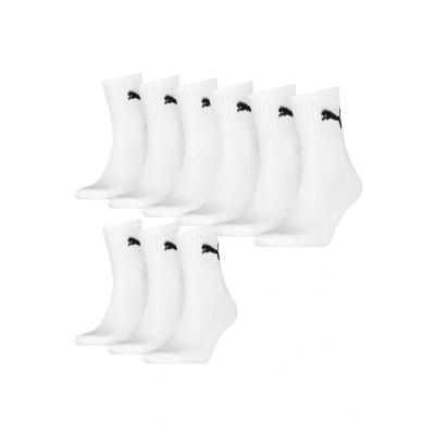 Abbildung von Puma 9 PACK Sportsocken 300 white, Größe: 35 38, white