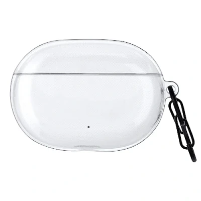 Abbildung von kwmobile Hülle kompatibel mit Beats Studio Buds + Kopfhörer Silikon Schutzhülle Etui Case Cover Schoner in Transparent