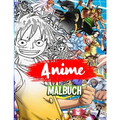 Abbildung von Anime Malbuch: Ausmalbuch für Kinder und Erwachsene