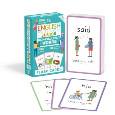 Abbildung von English for Everyone Junior High Frequency Words Flash Cards (DK Junior)