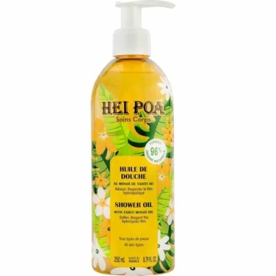 Abbildung von Hei Poa Duschöl mit Monoi von Tahiti 250 ml