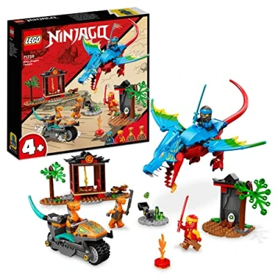 Abbildung von LEGO® Ninjago 71759 Drachentempel Konstruktionsspielsteine, (161 St)