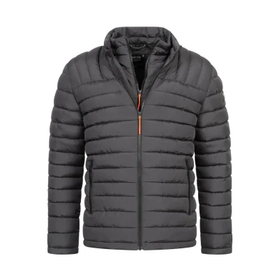 Abbildung von Indicode Jeans ÜBERGANGS NASH Winterjacke, Herren, Größe: Small, Dk grey