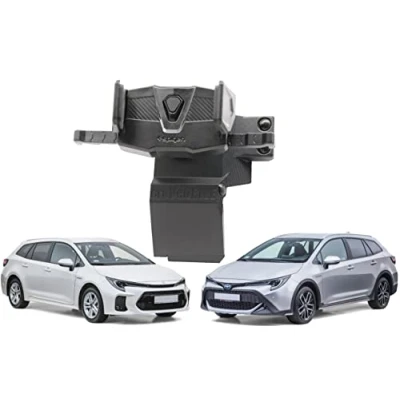 Abbildung von craVeDRIVE Handyhalterung Auto für Toyota Corolla E21 und Suzuki Swace I Autohalterung Handy Schwarz Telefonhalterung Halter