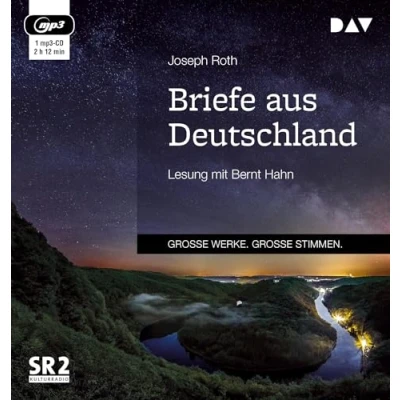 Abbildung von Briefe aus Deutschland: Lesung mit Bernt Hahn (1 mp3 CD)