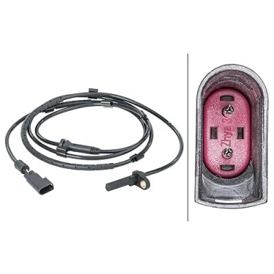 Abbildung von HELLA 6PU 012 679 611 ABS Sensor aktiver 2 2022 12 FORD: Transit Mk6 Bus, Kastenwagen, Pritsche/Fahrgestell