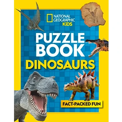 Abbildung von Puzzle Book Dinosaurs: Brain tickling quizzes, sudokus, crosswords and wordsearches (National Geographic Kids)