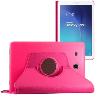 Abbildung von ebestStar EBS0801838 Tablet Schutzhülle, Galaxy Tab E 9.6 T560, Rose + Film Stylet, Stück: 1