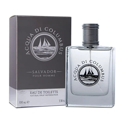 Abbildung von Acqua di Colombus Salvador Eau de Toilette Herrenduft Wasser, Zitrus und Gewürznoten, hergestellt in Italien, 100 ml