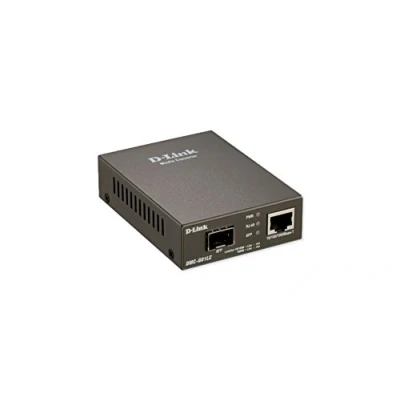 Abbildung von D Link DMC G01LC/E Gigabit Ethernet SFP Konverter (1x 10/100/1000Mbit/s RJ 45, 1x 100/1000Mbit/s Slot für optionale LC Duplex Transceiver Module)