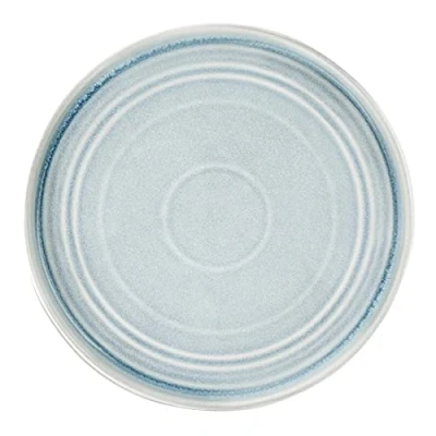 Abbildung von Olympia FB569 Cavolo Flacher Runder Teller, Eisblau, 27cm, 4 Stück
