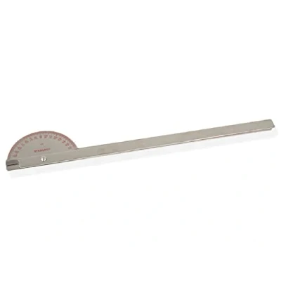Abbildung von Gima Fingergoniometer, aus rostfreiem Edelstahl, in cm und Zoll, 15 6&quot;, 180