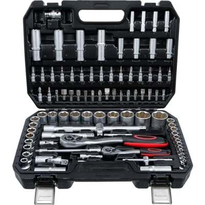 Abbildung von Hi Q Tools Steckschlüsselsatz 94 teilig
