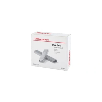 Abbildung von Staples Office Depot 23/15 5619411 Silbergewinde 1.000