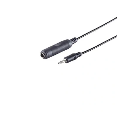 Abbildung von S/CONN maximum connectivity Klinkenst. 3,5mm Stereo/Klinkenbuchse 6,3mm, 0,2m