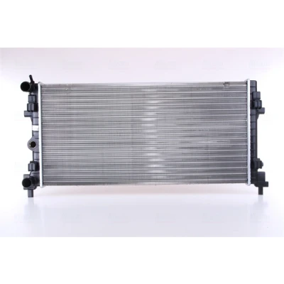 Abbildung von NISSENS 640012 Kühler, Motorkühlung Aluminium 650 322 34 Kühlrippen mechanisch gefügt SKODA: Fabia 2 Combi, Roomster, Schrägheck
