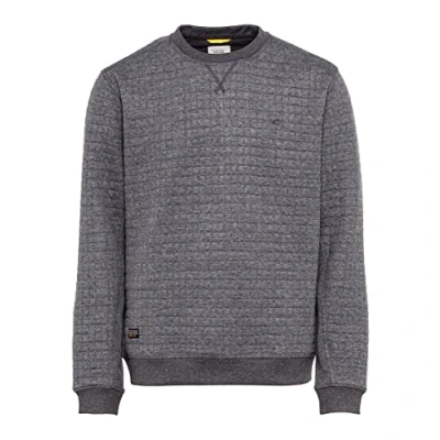 Abbildung von camel active Herren Sweathsirt in moderner Steppoptik Grau menswear 6XL