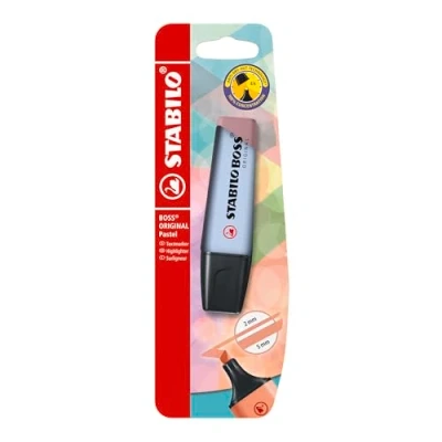 Abbildung von Textmarker STABILO BOSS ORIGINAL Pastel Einzelstift Wolkenblau