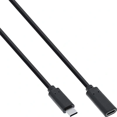 Abbildung von InLine 35772 USB Kabel 2 m 3.2 Gen (3.1 2) C schwarz