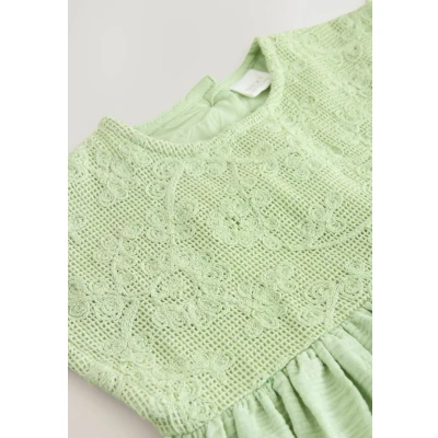Abbildung von Next Regular FIT Freizeitkleid für Kinder, Größe: 68, Sage green