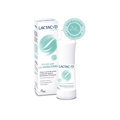 Abbildung von Lactacyd Pharma Antibacterial Intimate Wash 250ml