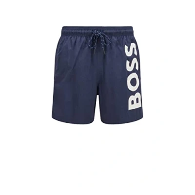 Abbildung von BOSS Octopus Badeshorts, Herren, Größe: Large, Navy