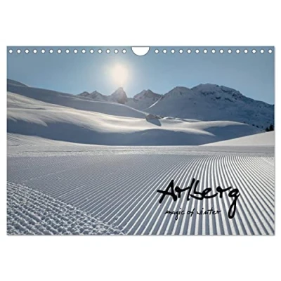 Abbildung von Arlberg magic of winter (Wandkalender 2025 DIN A4 quer), CALVENDO Monatskalender